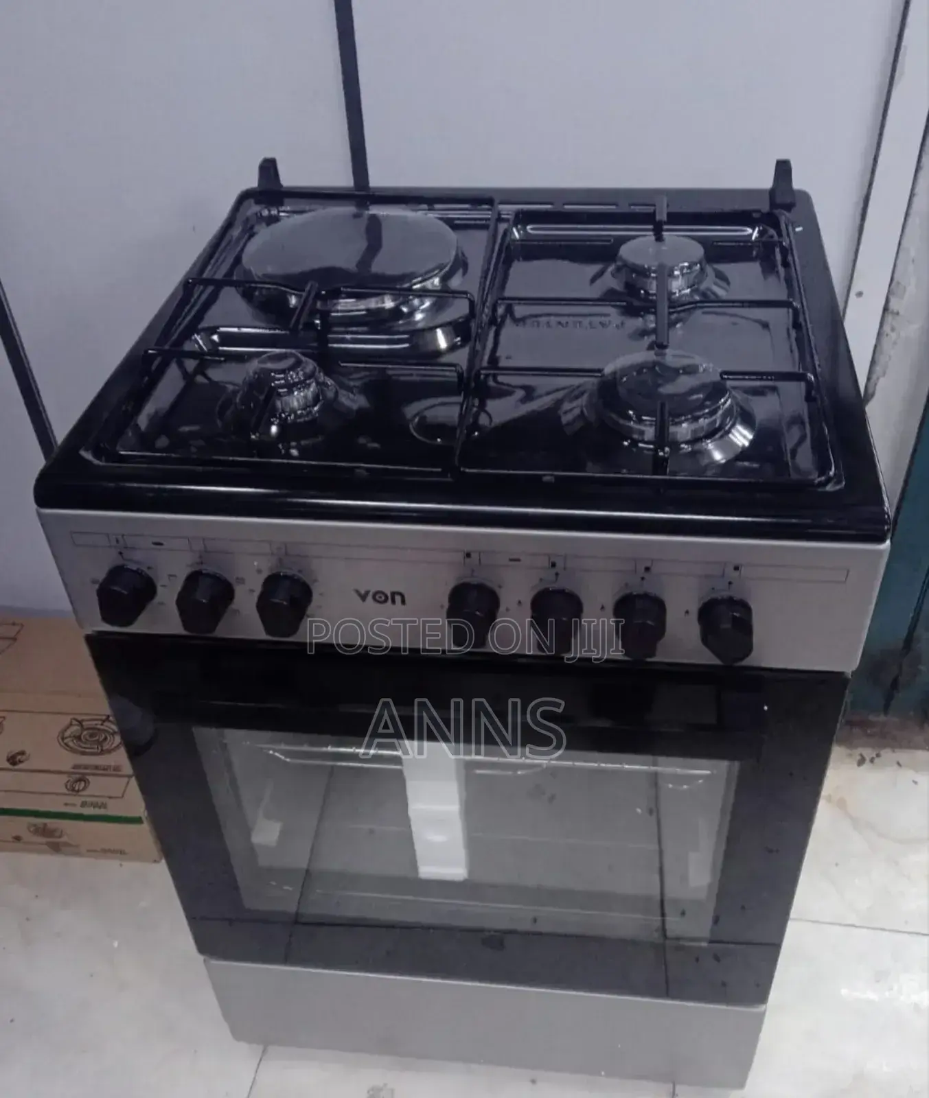 Von Free Standing 3+1 Best 60/60 Electric Oven Cooker