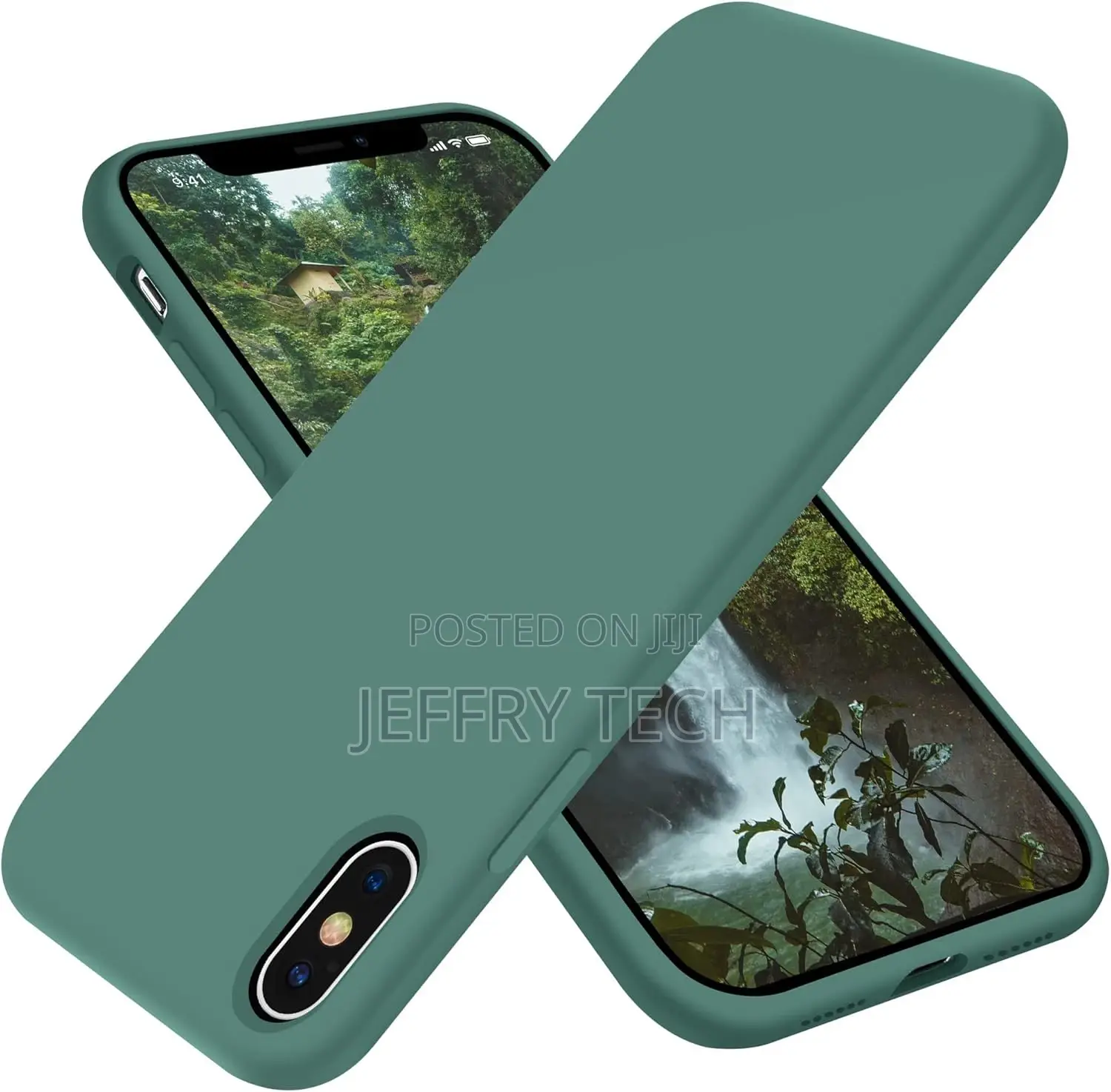 iPhone X/iPhone XS Case, Liquid Silicone Case, Full Body
