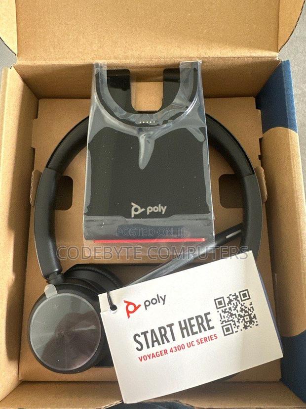 Poly Voyager 4320 Usb-a Headset +Bt700 Dongle - main view