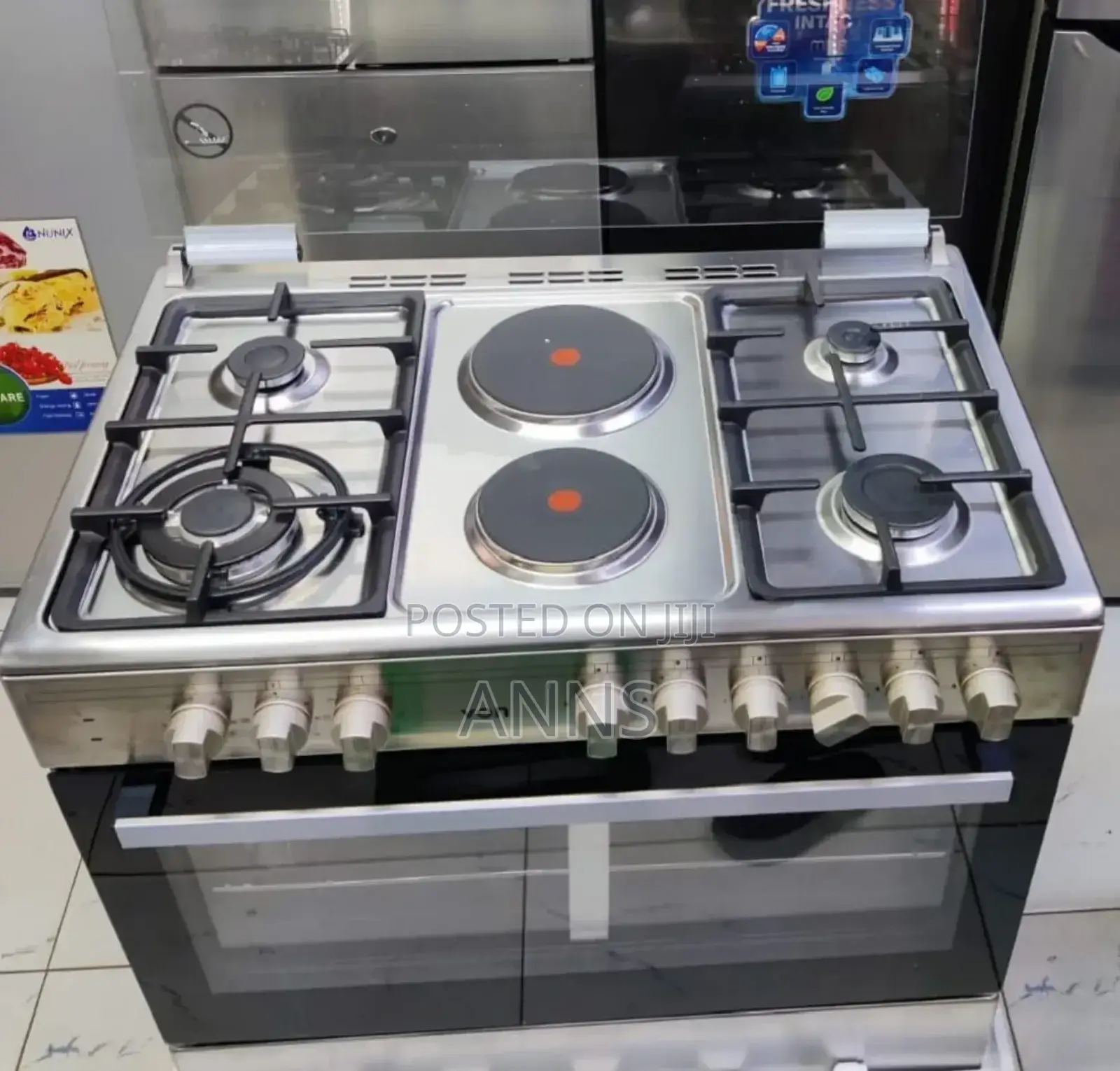 60*90cm Von 4gas+2 Elctric Plate Unique Standing Cooker