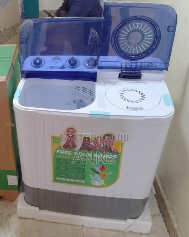 Syinix White Twin Tub 10kg Excelent Topload Washing Machine - main view