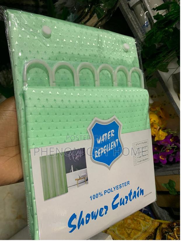 Green Themed Shower Curtains - thumbnail 2