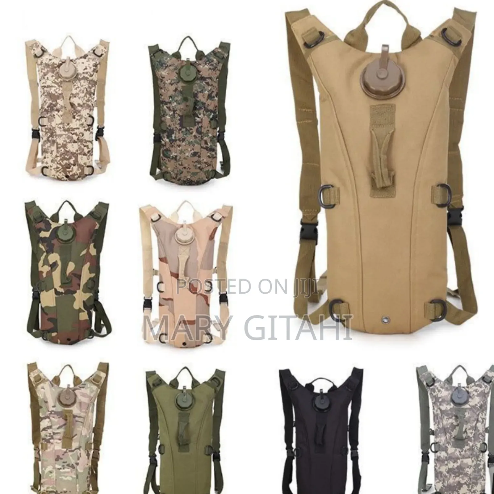 Simple 2 in 1 Hydration Backpack
