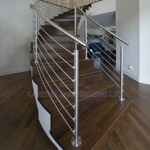 Stainless Stainless Stare-Case Railings - main view