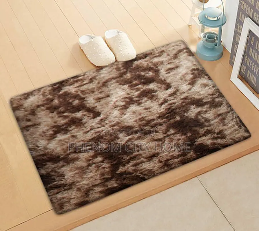 Fluffy Patched Doormats Available
