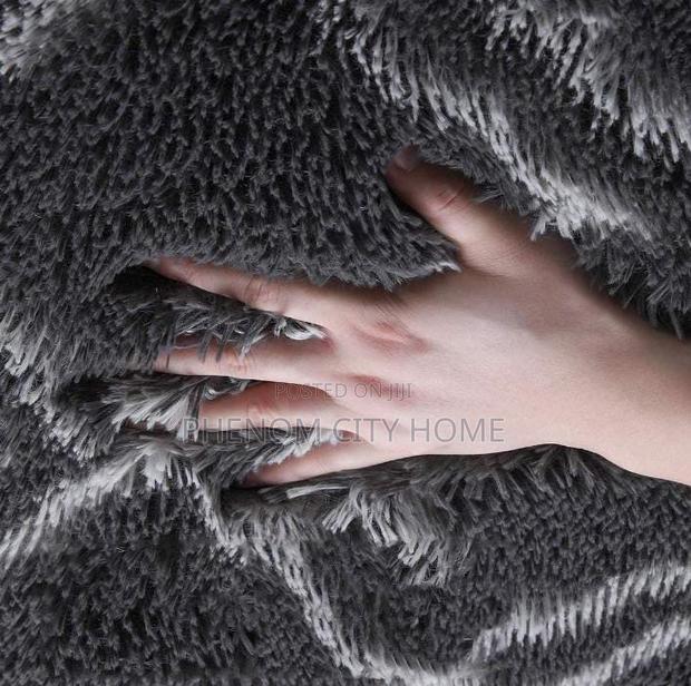 Patterned Fluffy Quality Doormats - thumbnail 3