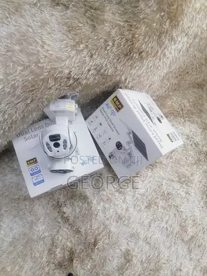 Dual Camera Lenses 4G Solar New Model PTZ Tilt CCT