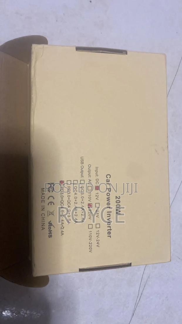 200w Car Power Invertor - thumbnail 3