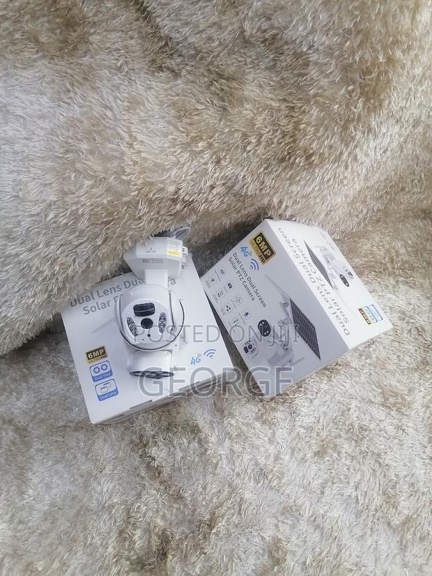 4g 6mp Ubox Dual Lenssolar PTZ Camera 4g-Acquire