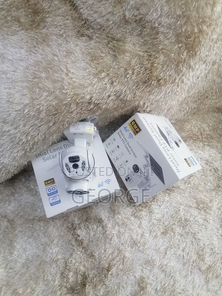 4g 6mp Ubox Dual Lenssolar PTZ Camera 4g-Acquire