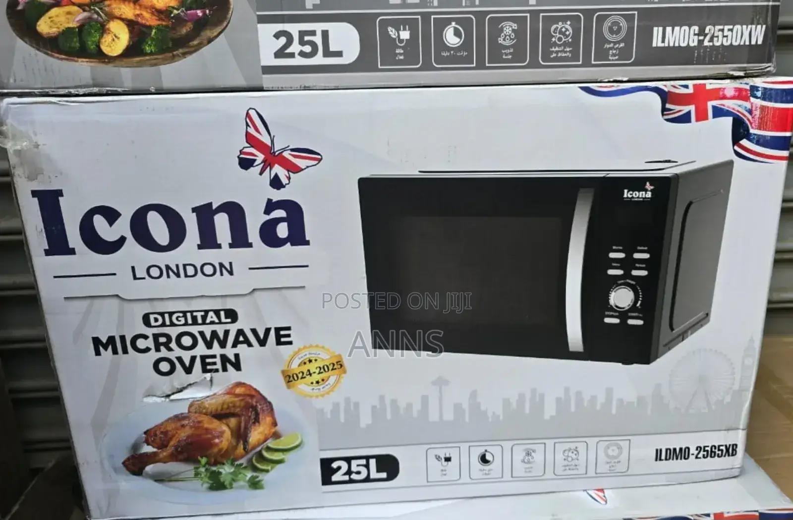 25litres Icona Digital Microwave Oven