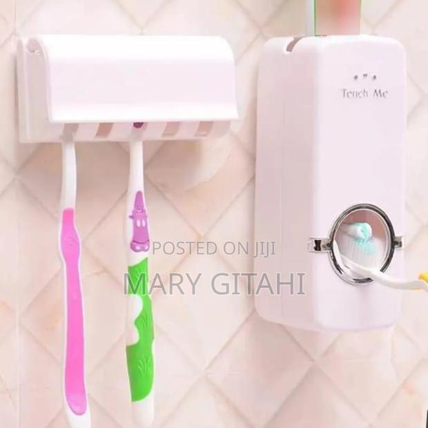 Wall Mounted Tooth Brush/Toothpaste Dispenser