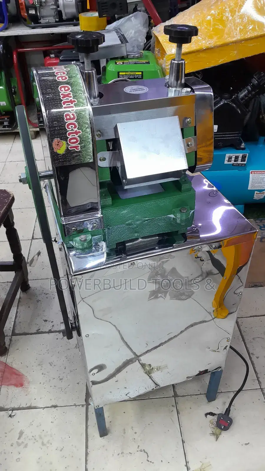 Stainless Sugarcane Juicer Electric