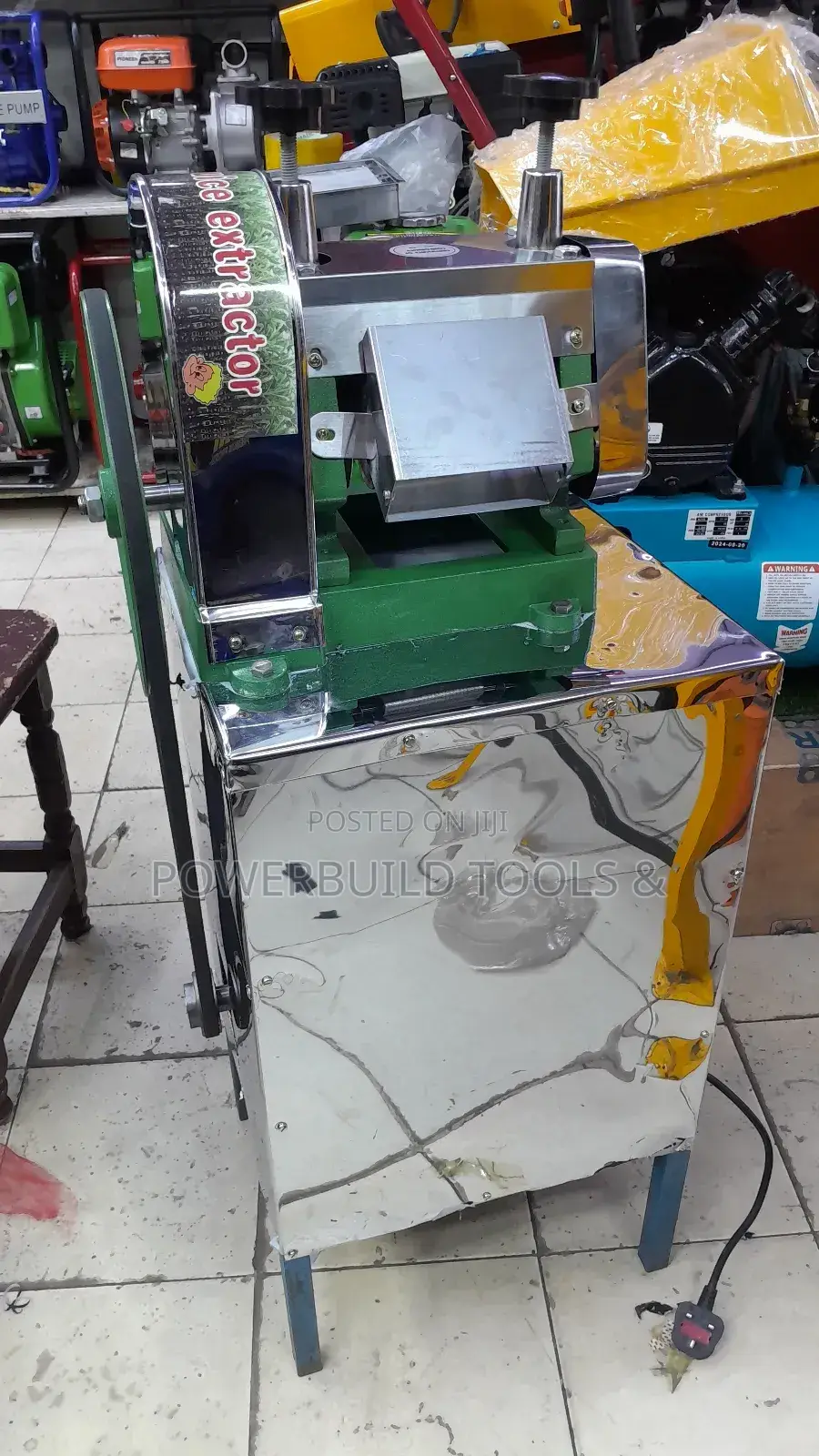 Stainless Sugarcane Juicer Electric