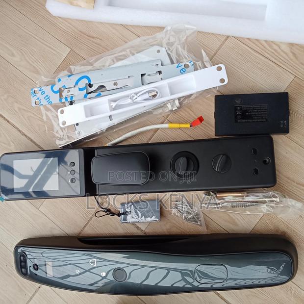 Wifi Face Recognition Door Lock 3d - main view