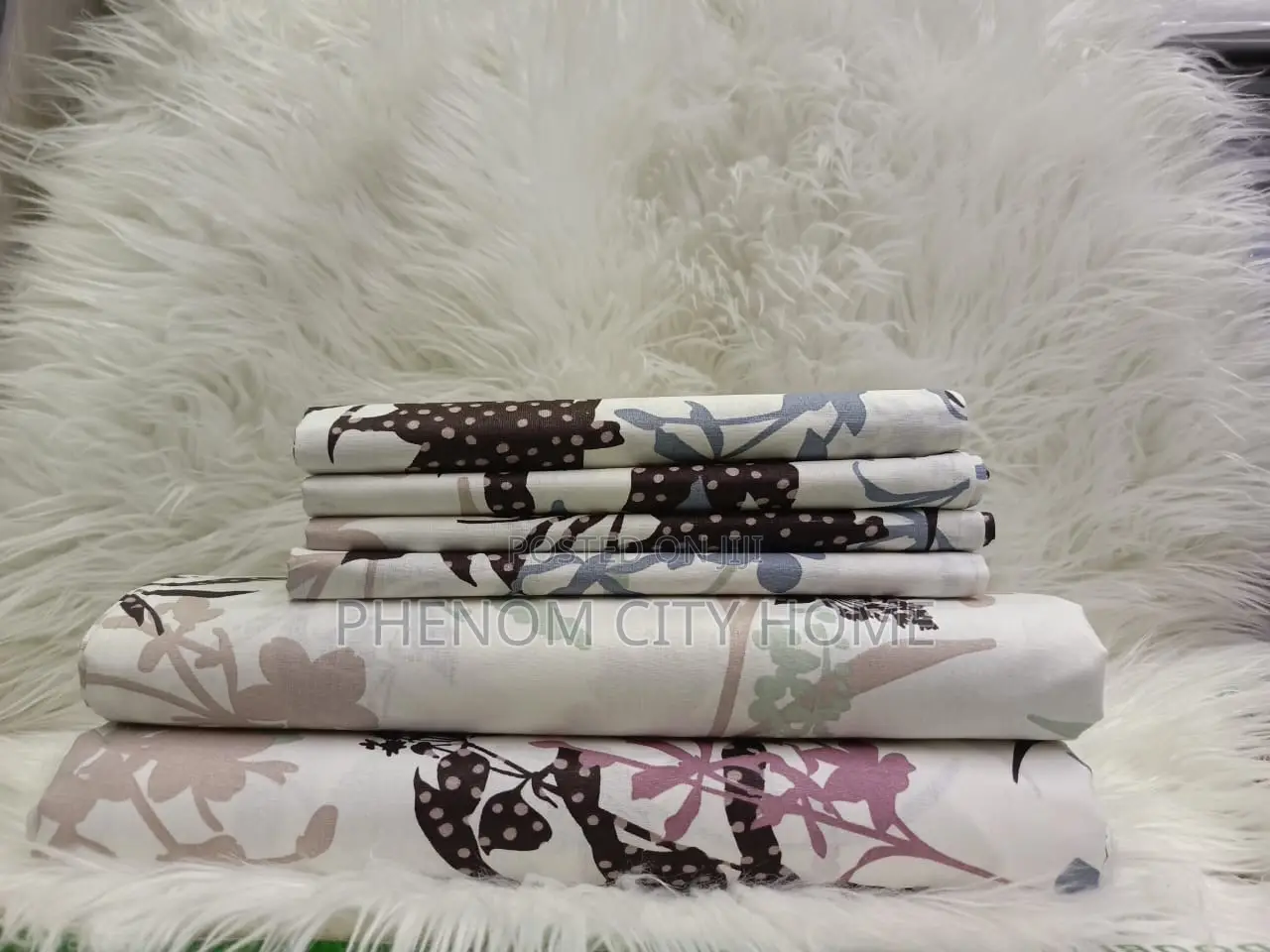 100% Cotton Flowers Bedsheet Set