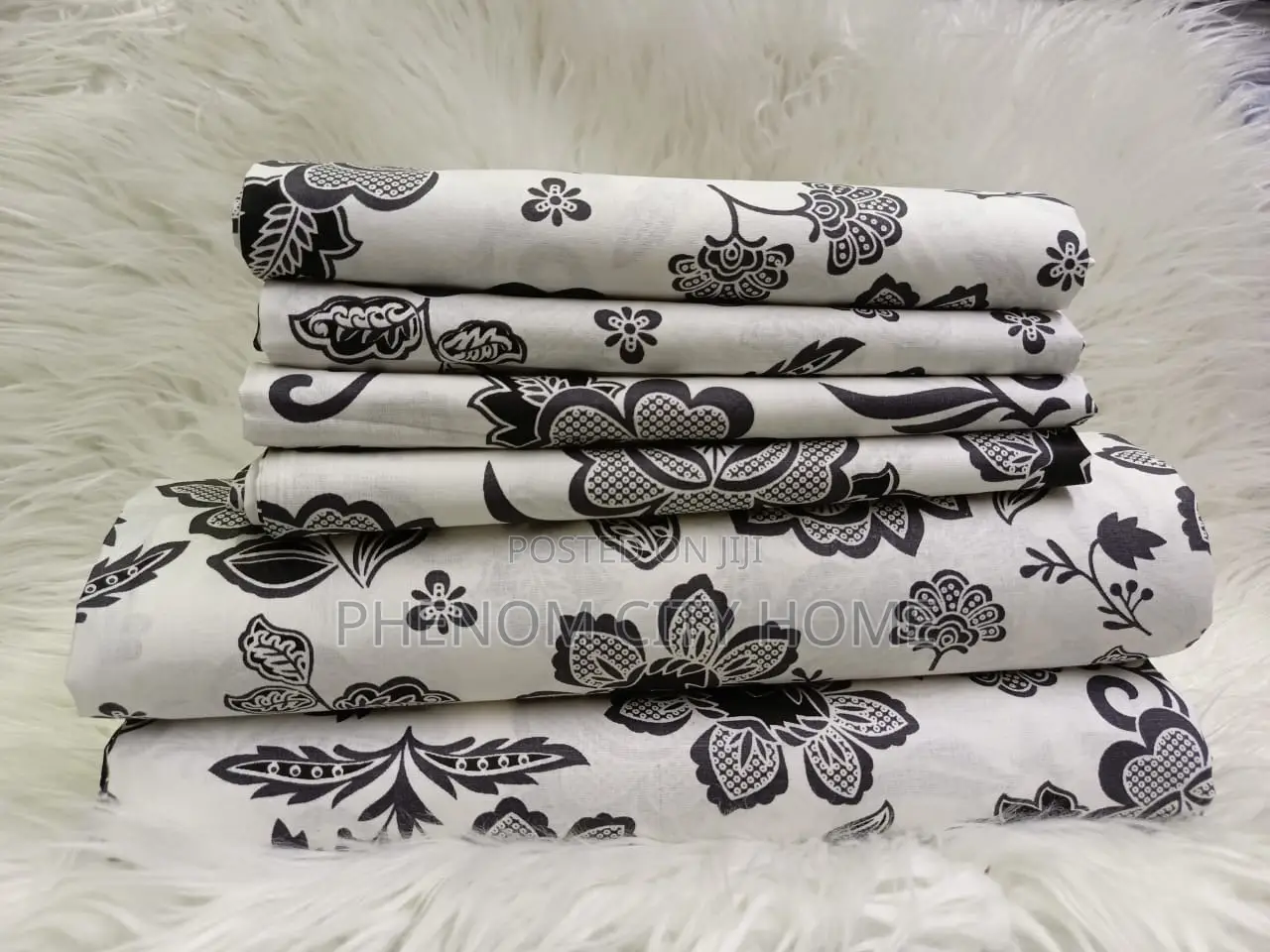 100% Cotton Flowers Bedsheet Set