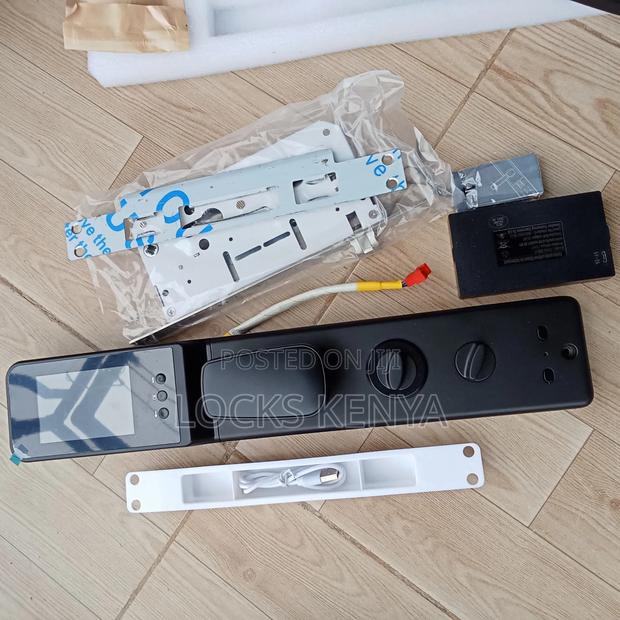 Safe Room Face Recognition Door Lock - main view