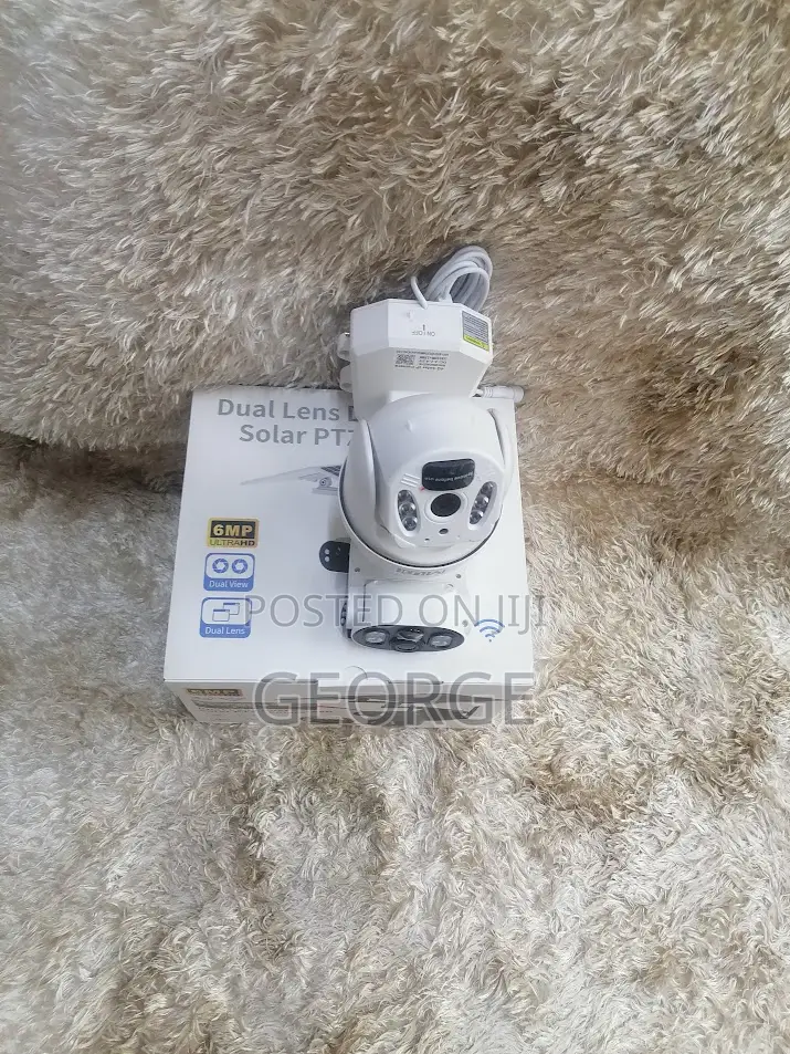 4g 6mp Ubox Dual Lens PTZ Camera-Fine