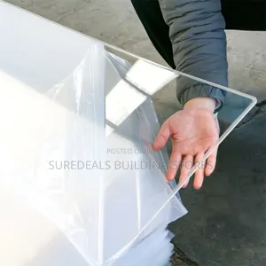 Clear Partition Plastic Glass/Acrylic Sheet-8ft By 4ft
