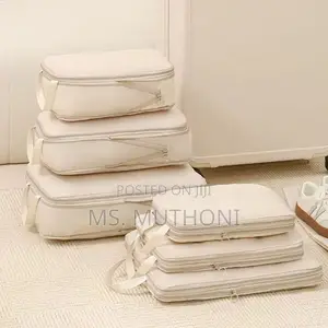 New Space Saver 8pcs Travel Suitcase Compression Cubes