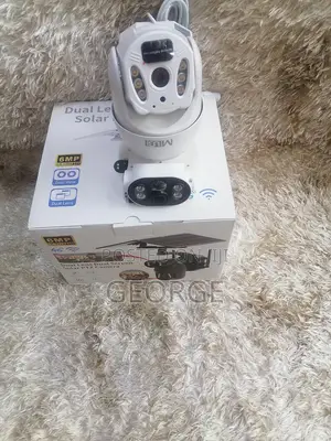 4g 6mp Ubox Dual Lens Ultra-Modern Solar-PTZ Camera