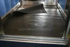 Roll Out Raised Coin PVC Mats