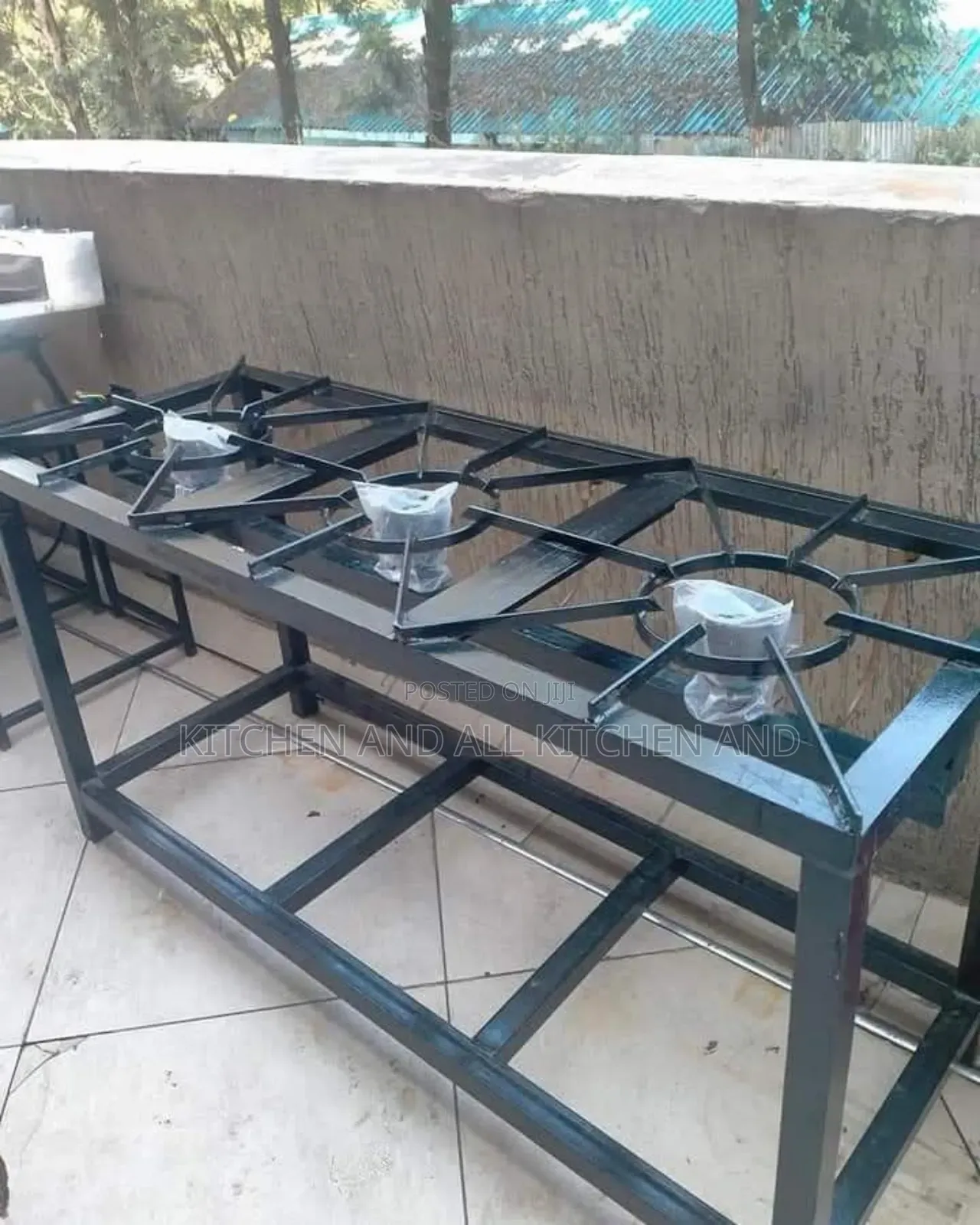 High Pressure 3- Gas Cooker( Metallic)