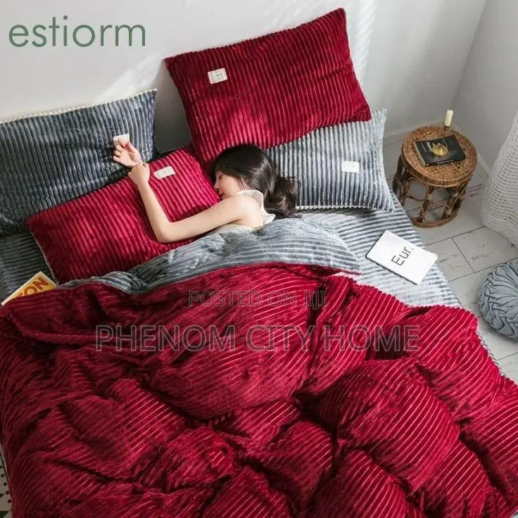 Jungle Green Velvet Duvet Set Available