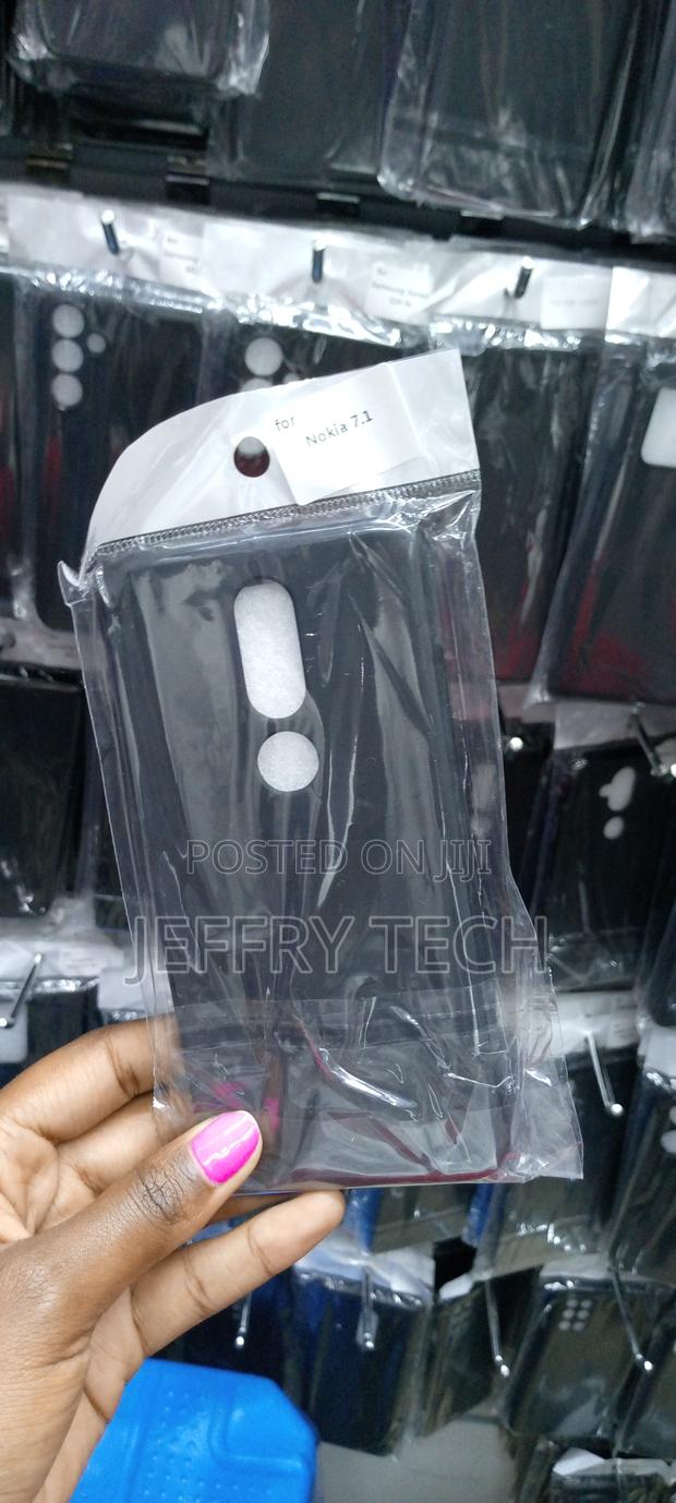 Soft Silicone Simple Long Lasting Case for Nokia 7.1 - main view