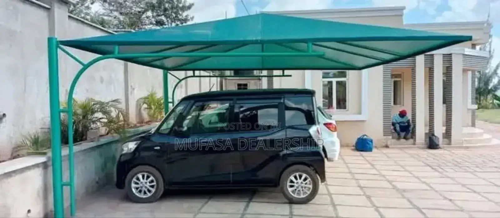 Double Coated Waterproof Car Shade Nets