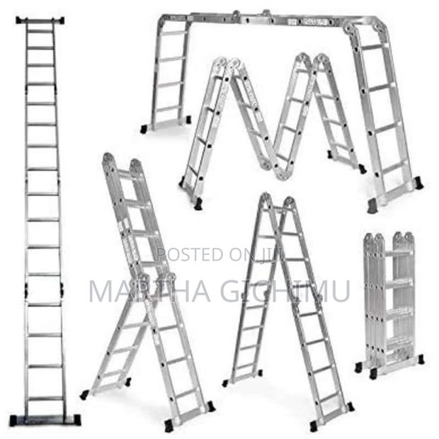 Aluminium Multifolding Ladder - main view
