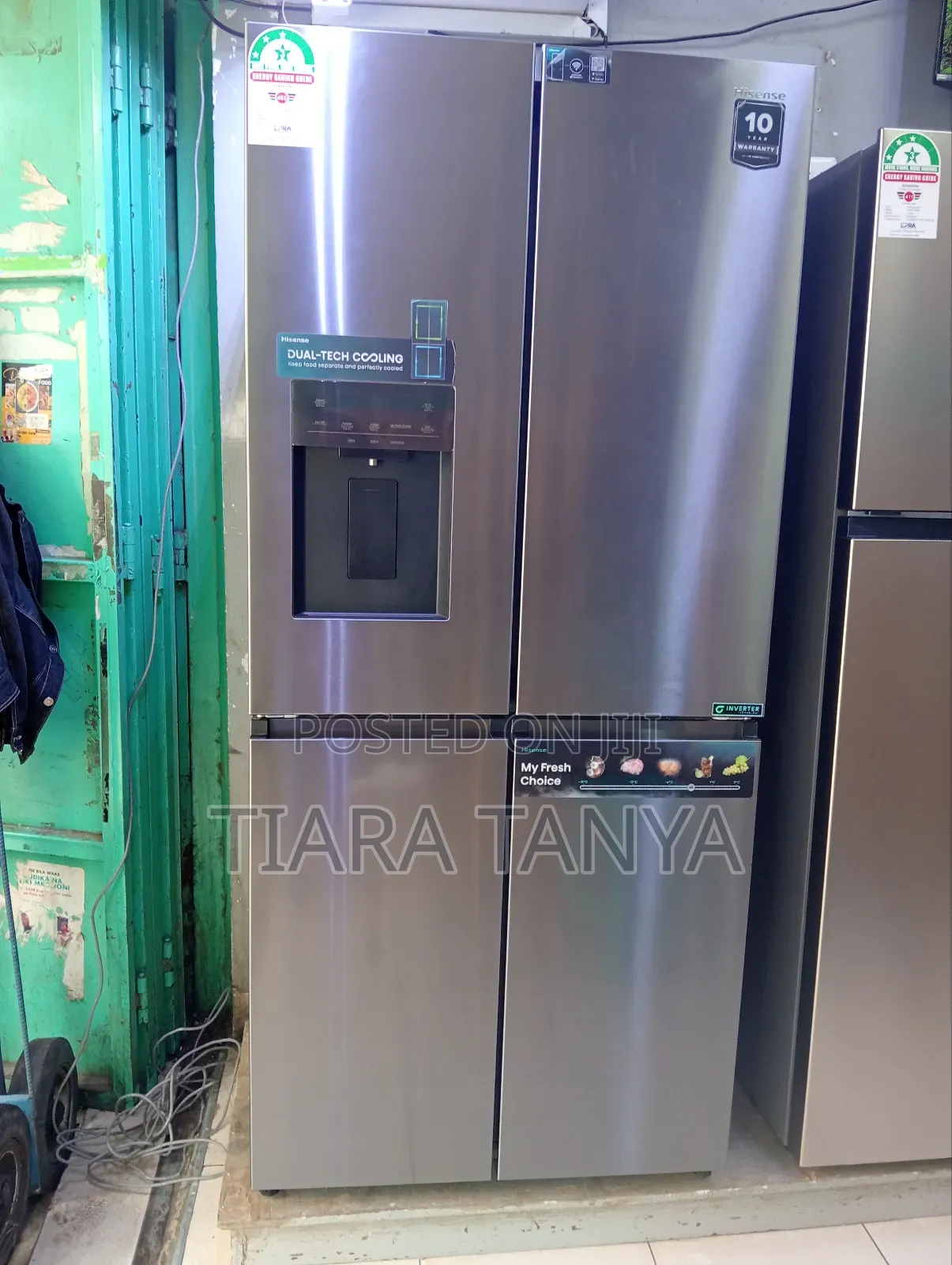 Hisense 470DRZ 437 French Door Fridge,4 Door