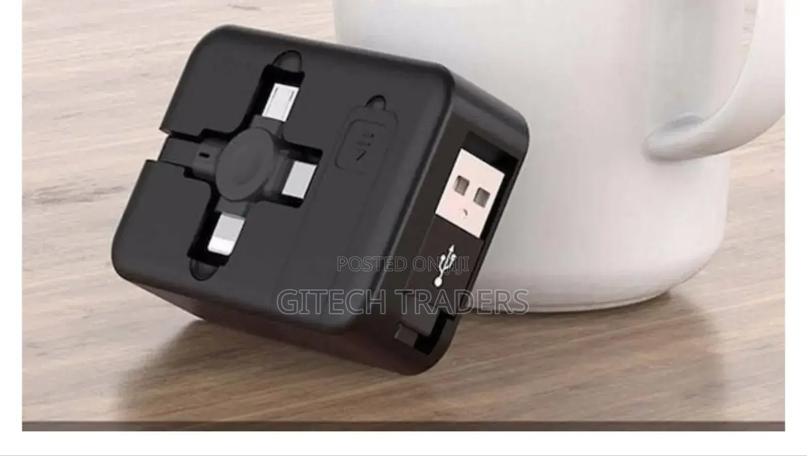 3 in 1 Portable Retractable Charger