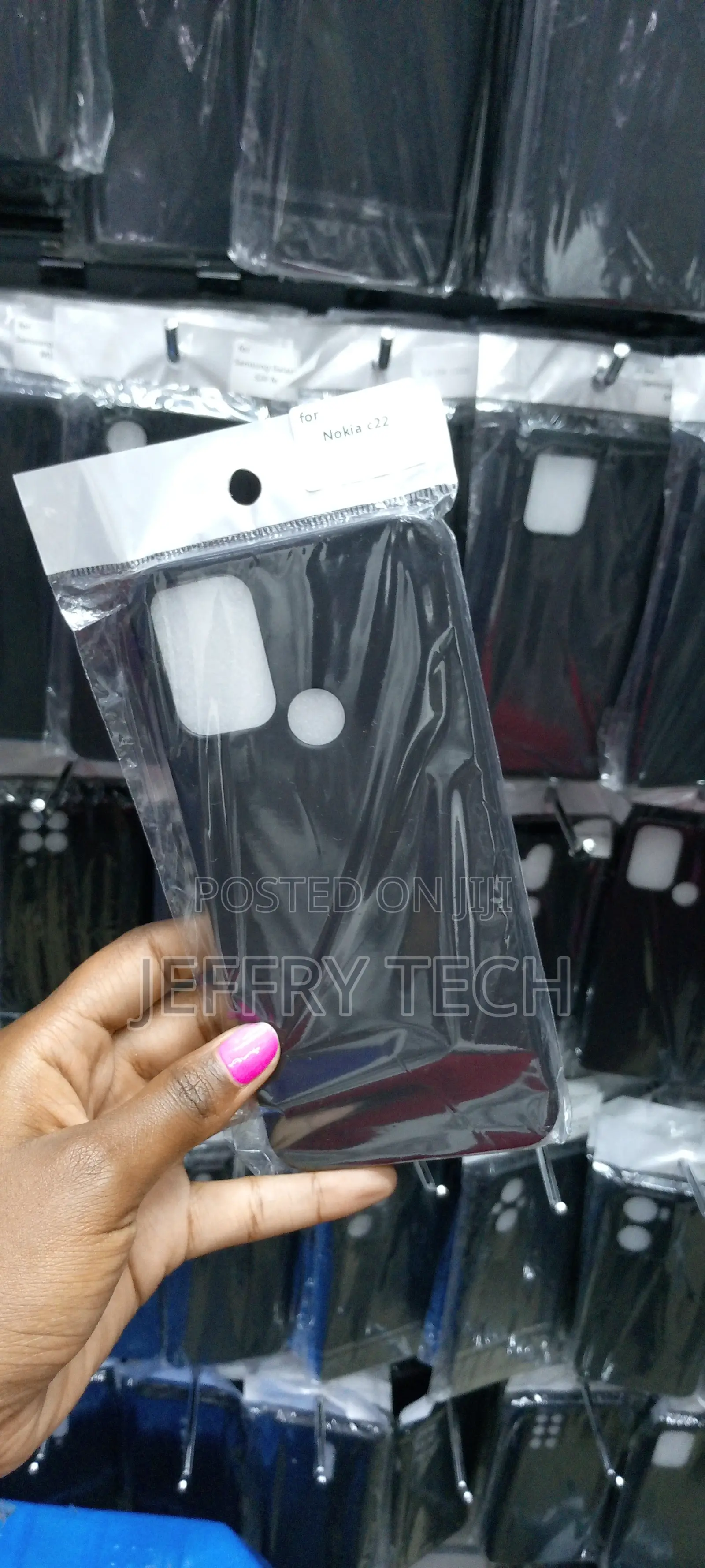 Soft Anti-Fingerprint Silicone TPU Cover Case Nokia C22