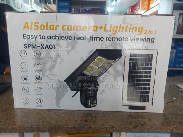 Wifi Solar Street Light With CCTV 450watts