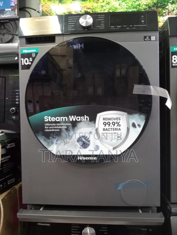 Hisense 10.5 Front Load Washing Machine Offers - main view