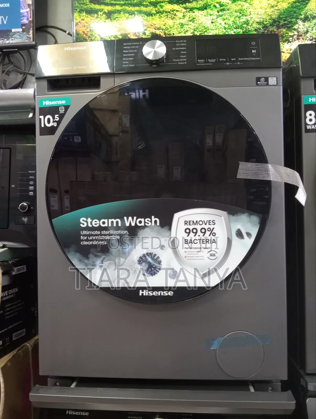 Hisense 10.5 Front Load Washing Machine Offers
