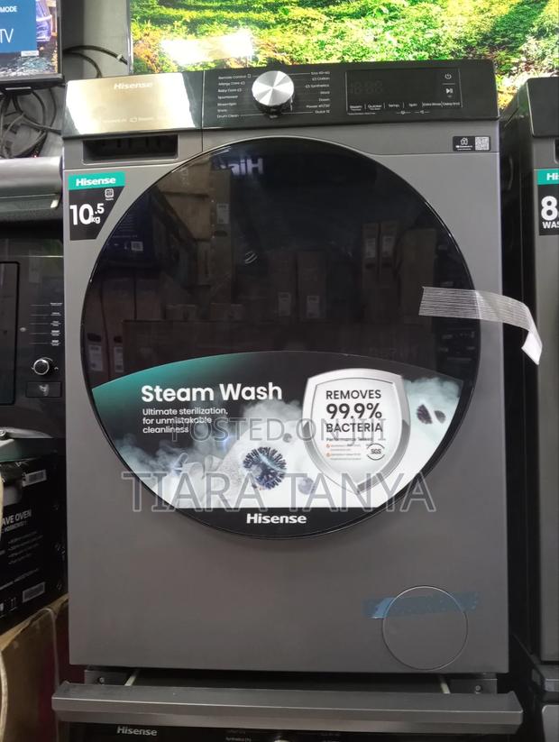 Hisense 10.5 Front Load Washing Machine Offers - thumbnail 2