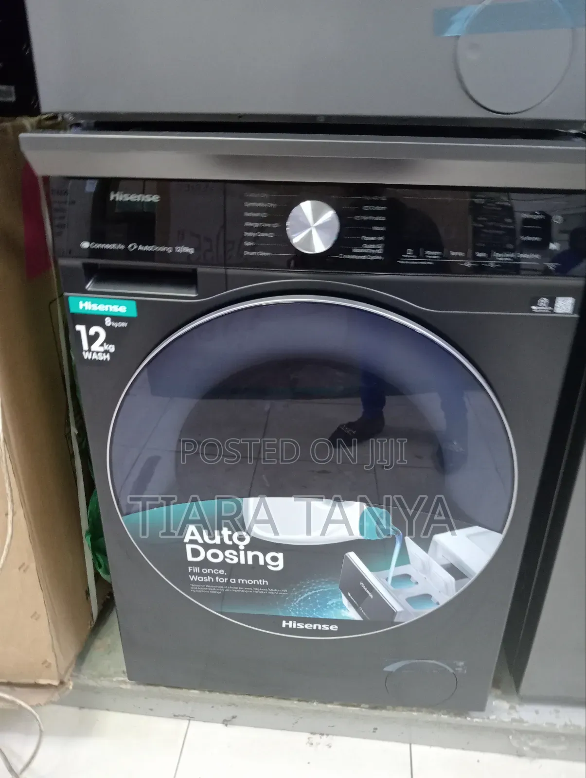 Hisense 12kg Washer Front Load and 8kg Dryer