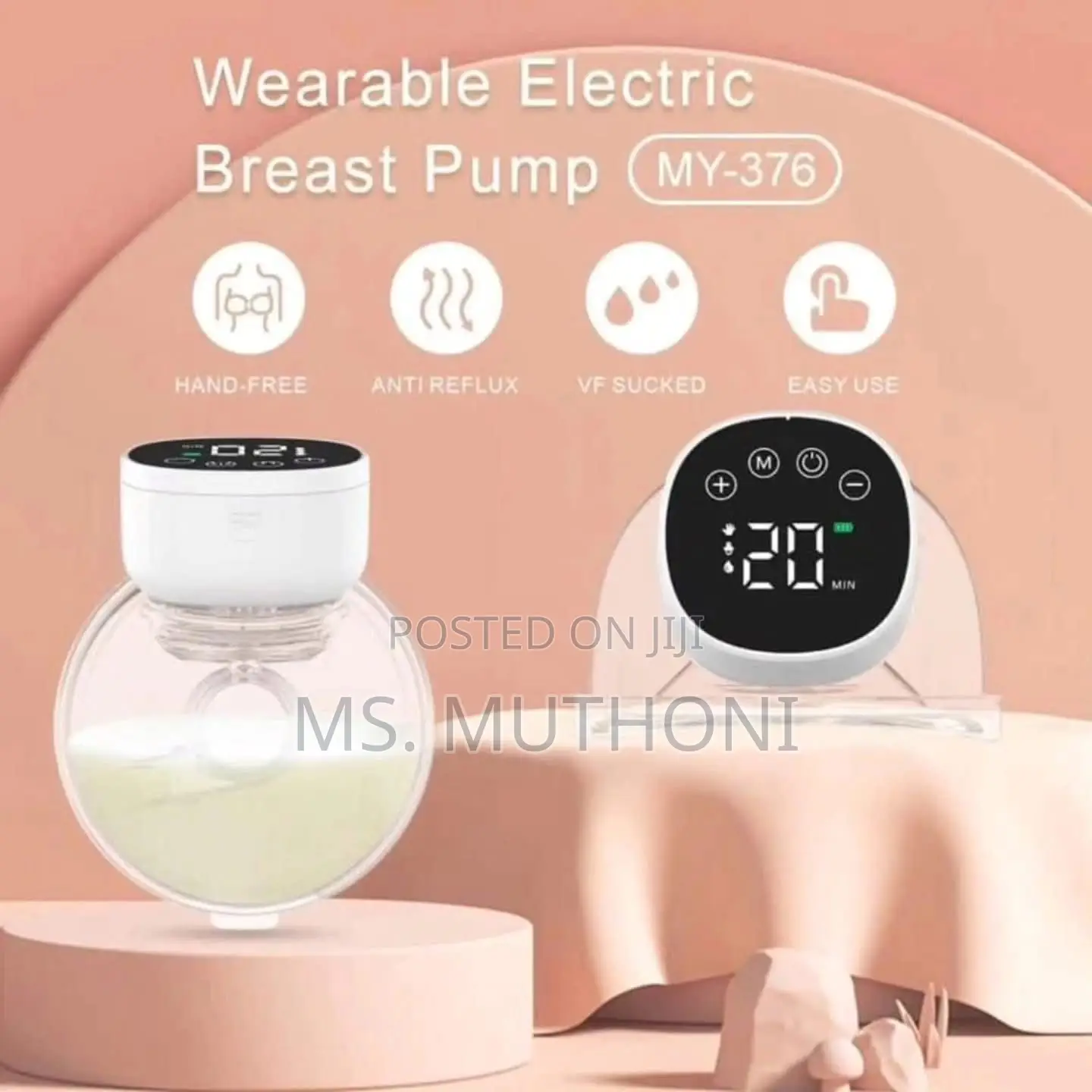 Rechargeable Wearable Breast Pump -