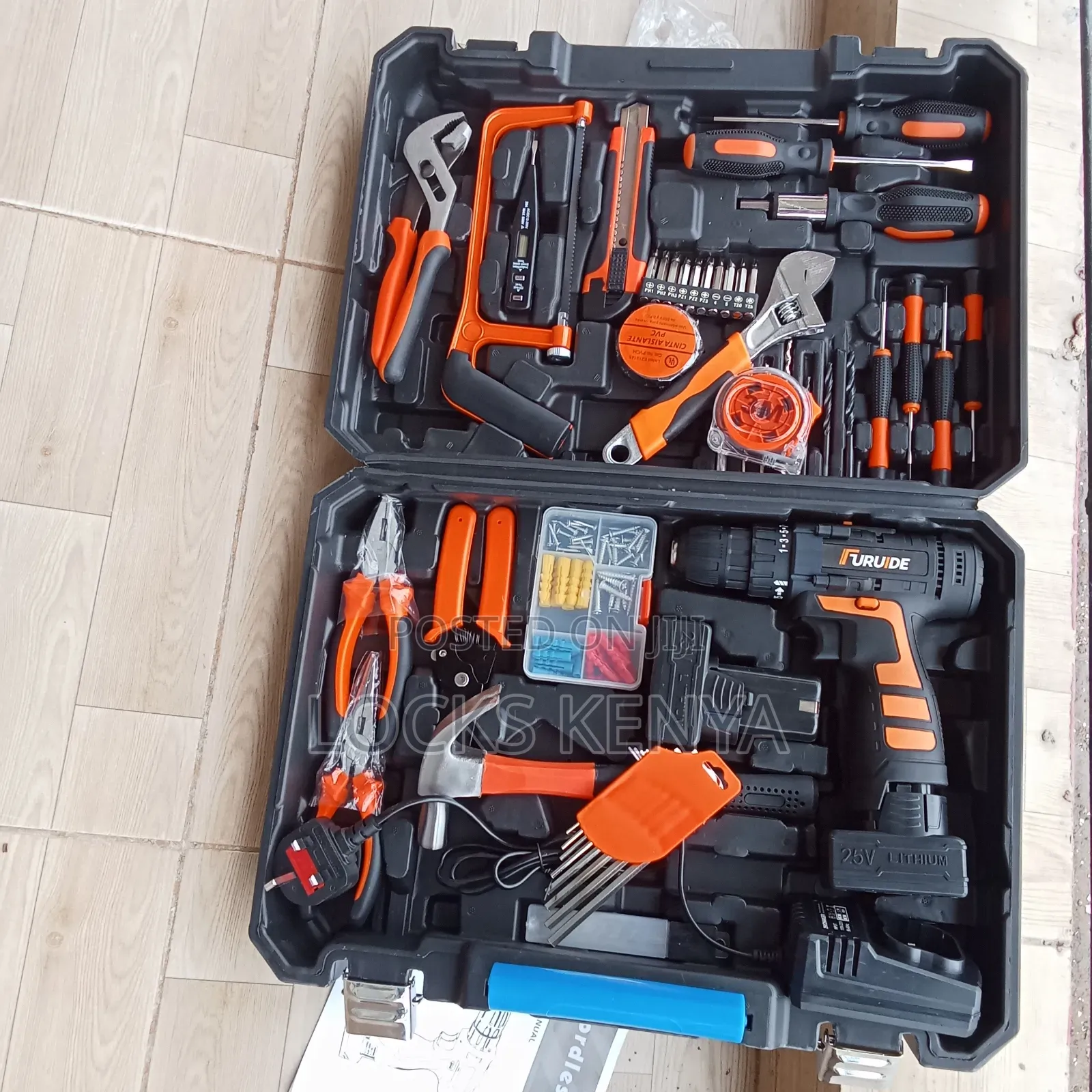General Purpose Tool Box 112 Pieces