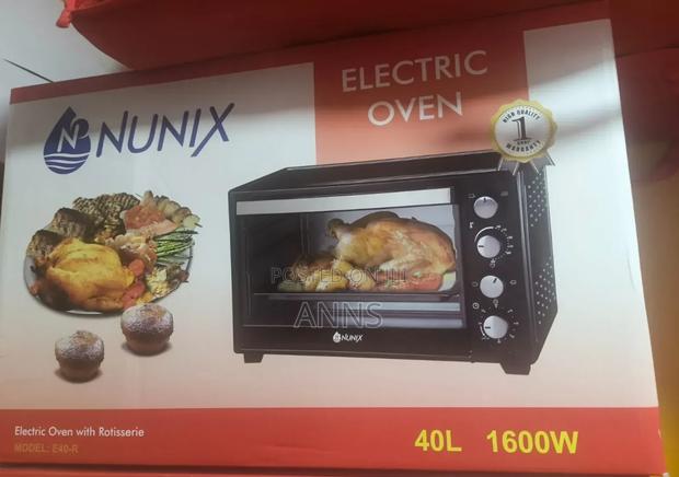 40litres Nunix Oven With 4 Knobs - main view