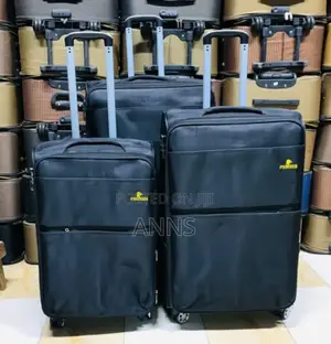 3 in 1 Fabric Laxurious Suitcase Briefcase Travel Bag