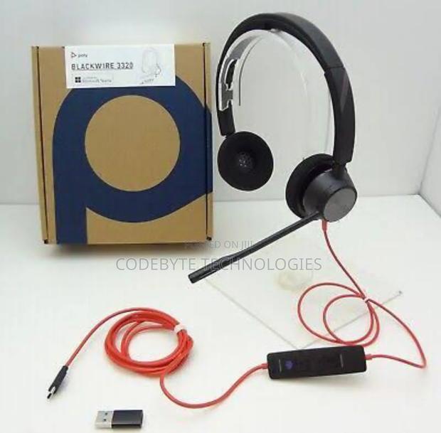Plantronics Blackwire 3320 Stereo USB-C/A Headset - main view