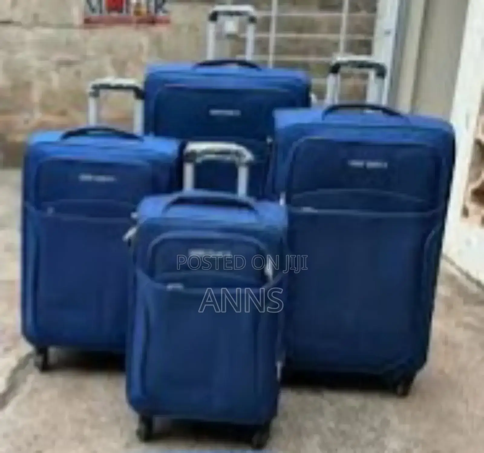 4 in 1 Fabric Laxurious Suitcase Briefcase Travel Bags