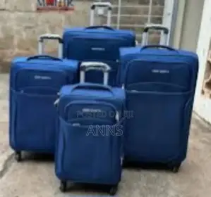 4 in 1 Fabric Laxurious Suitcase Briefcase Travel Bags