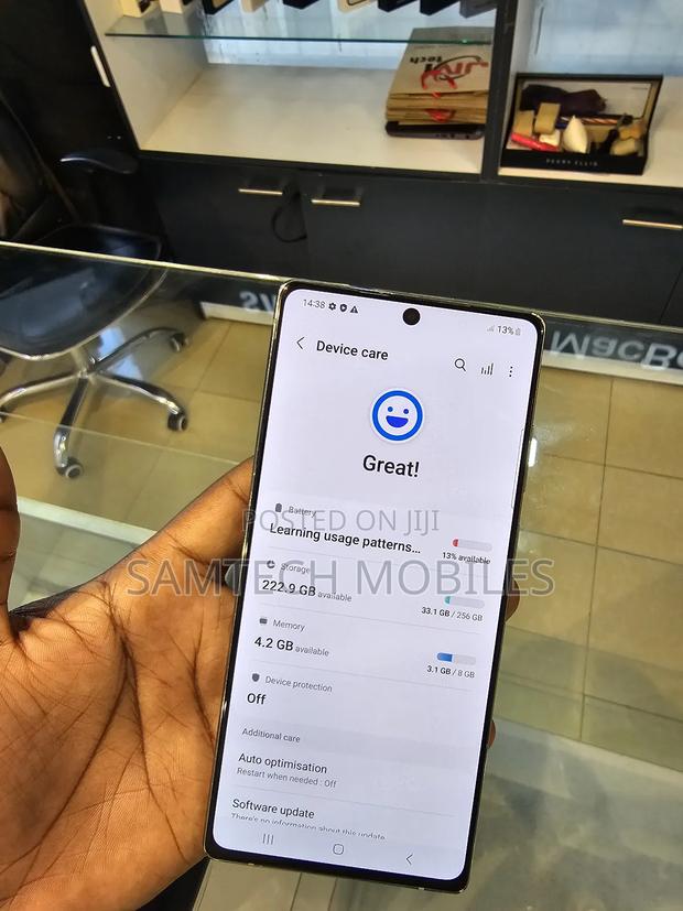 Samsung Galaxy Note 20 5G 256 GB Gray - main view