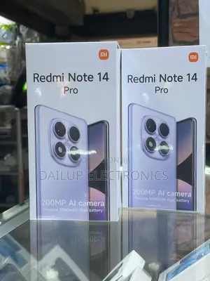 New Xiaomi Redmi Note 14 Pro 256 GB Black
