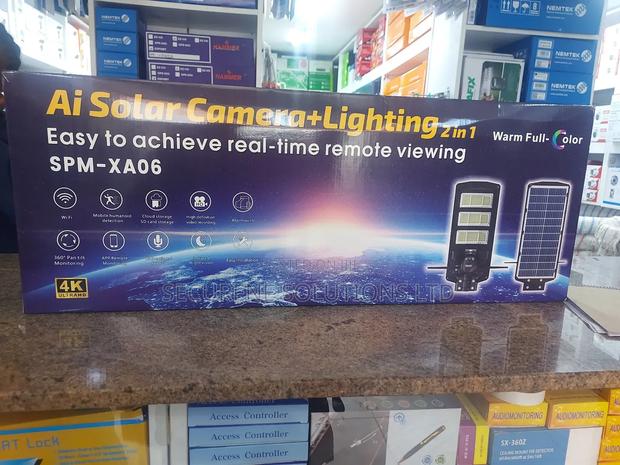 450watts Ai Solar Camera + Lighting , Model SPM-Xa06. - main view